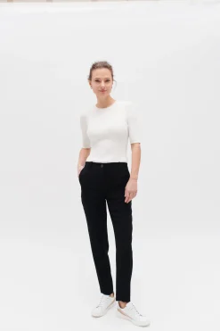 Pull Jim En Maille Cotelee Femme*CAROLL Discount
