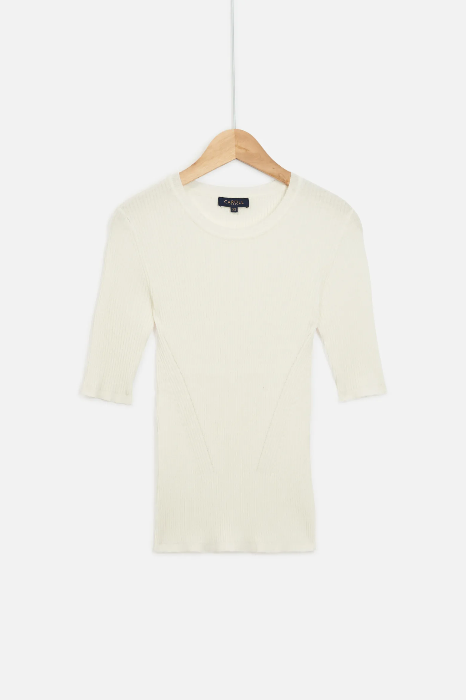 Pull Jim En Maille Cotelee Femme*CAROLL Discount