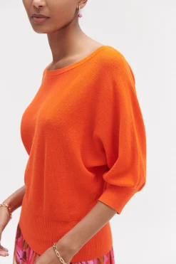 Pull Joan Oversize Orange Femme*CAROLL Best