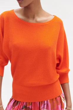 Pull Joan Oversize Orange Femme*CAROLL Best