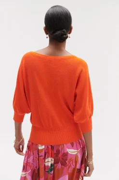 Pull Joan Oversize Orange Femme*CAROLL Best