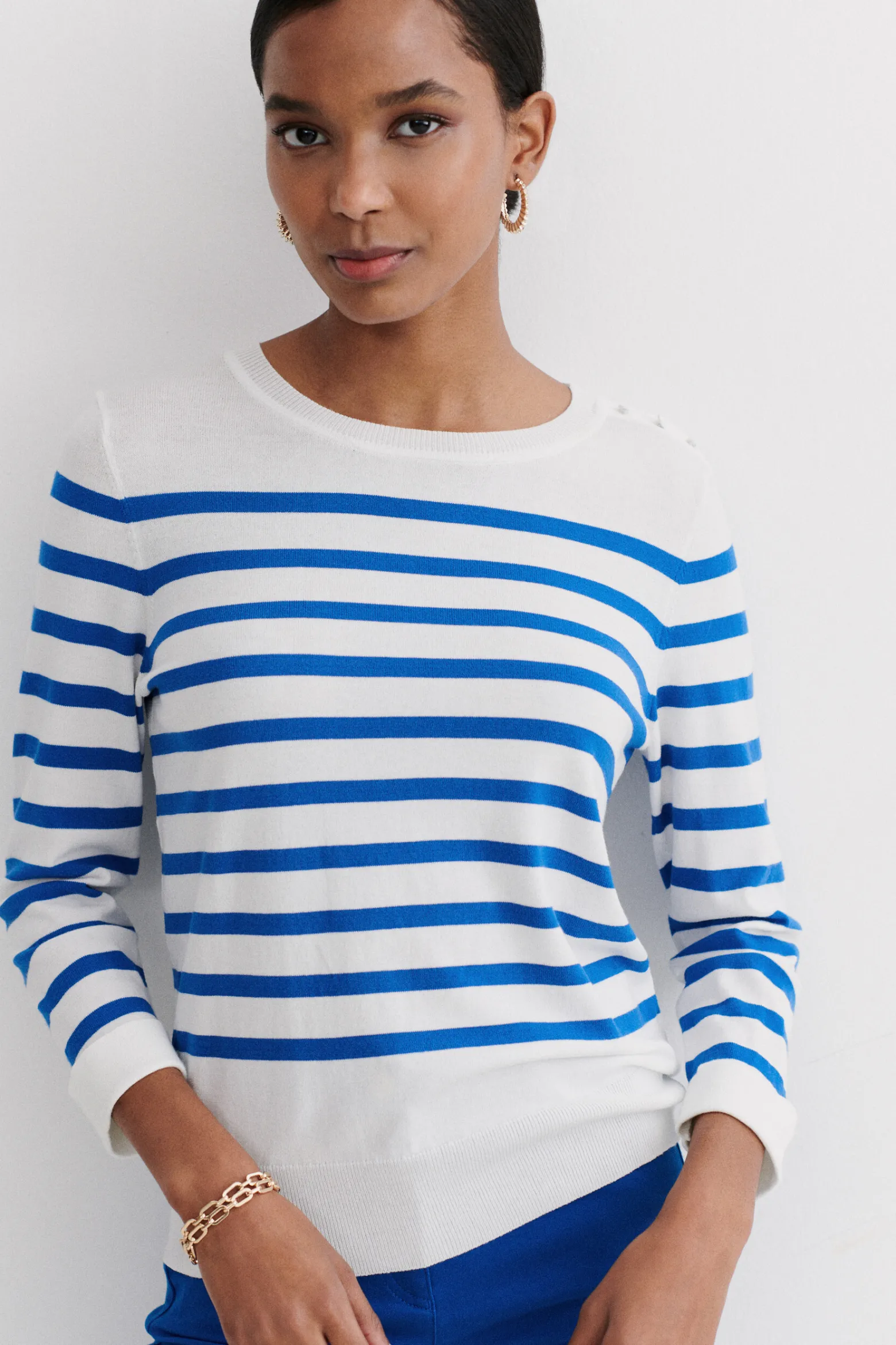 Pull Juliette Bleu Electrique Femme*CAROLL Best