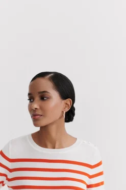 Pull Juliette Orange Femme*CAROLL Flash Sale