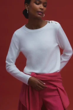 Pull Marin Aurelie Ivoire Femme*CAROLL Fashion