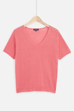 Pull Milane 100% Lin Femme*CAROLL Discount