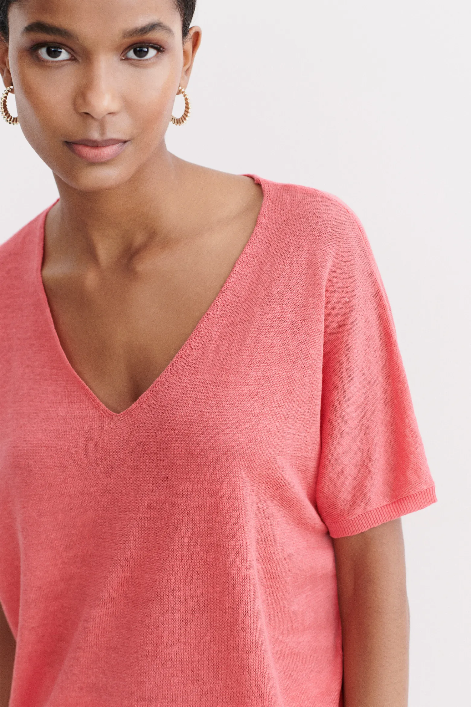 Pull Milane 100% Lin Femme*CAROLL Discount