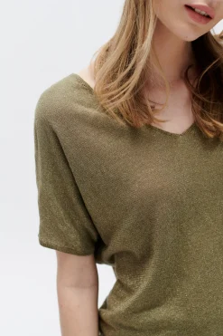 Pull Milane Vert Olive Femme*CAROLL Flash Sale
