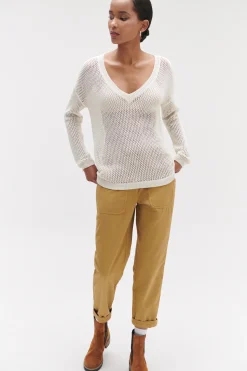 Pull Nino Facon Crochet Femme*CAROLL Best Sale