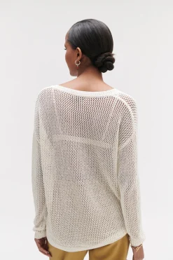 Pull Nino Facon Crochet Femme*CAROLL Best Sale