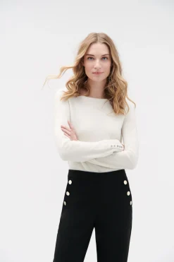 Pull Sofia Ivoire Femme*CAROLL Outlet