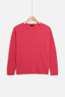Pull Talia 100% Laine Rose Fushia Femme*CAROLL Online