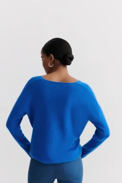 Pull Thelma Bleu Electrique Femme*CAROLL Clearance
