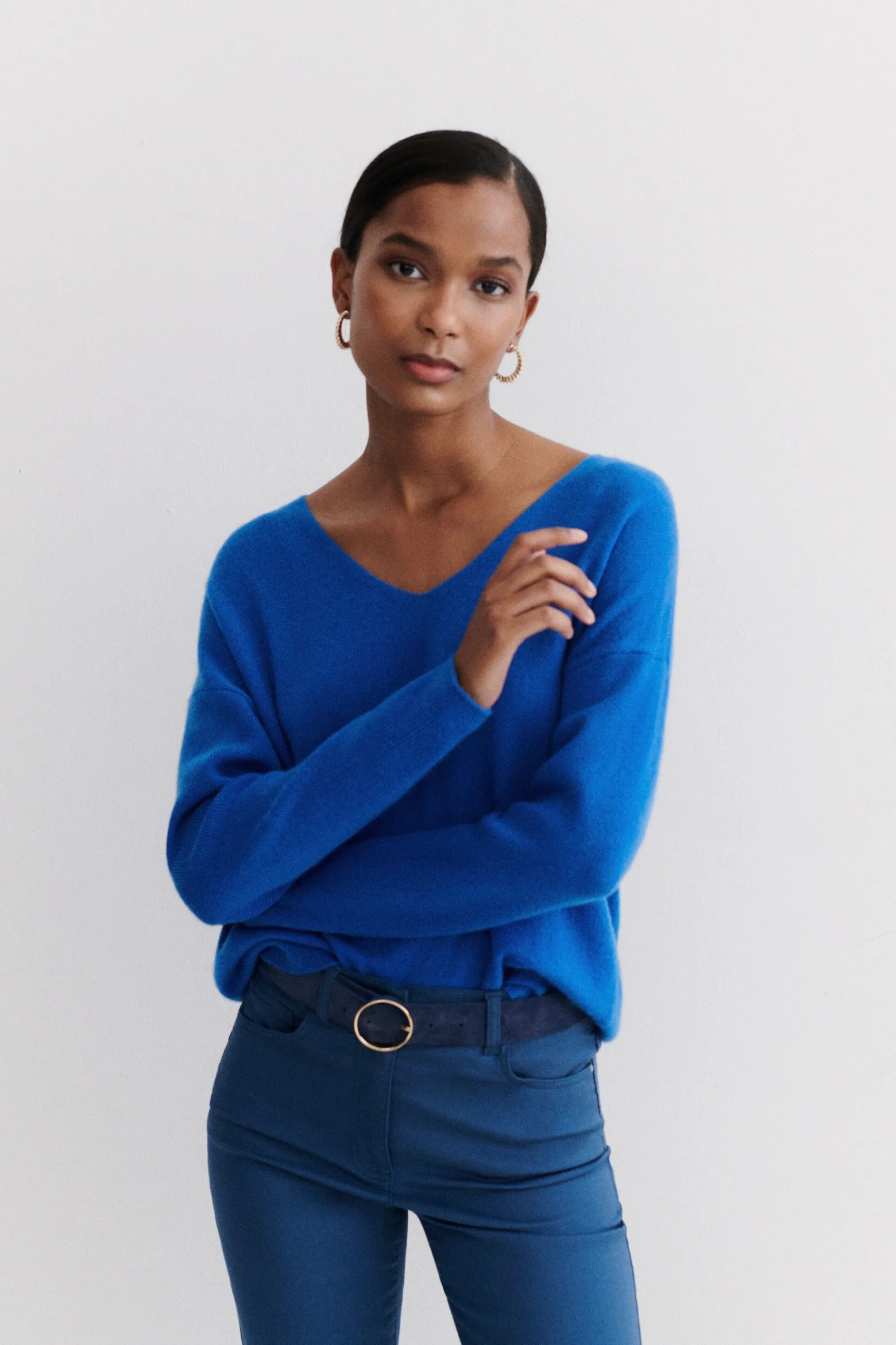 Pull Thelma Bleu Electrique Femme*CAROLL Clearance