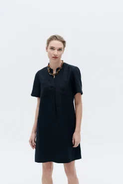 Robe Beatrice Bleu Marine Femme*CAROLL Flash Sale
