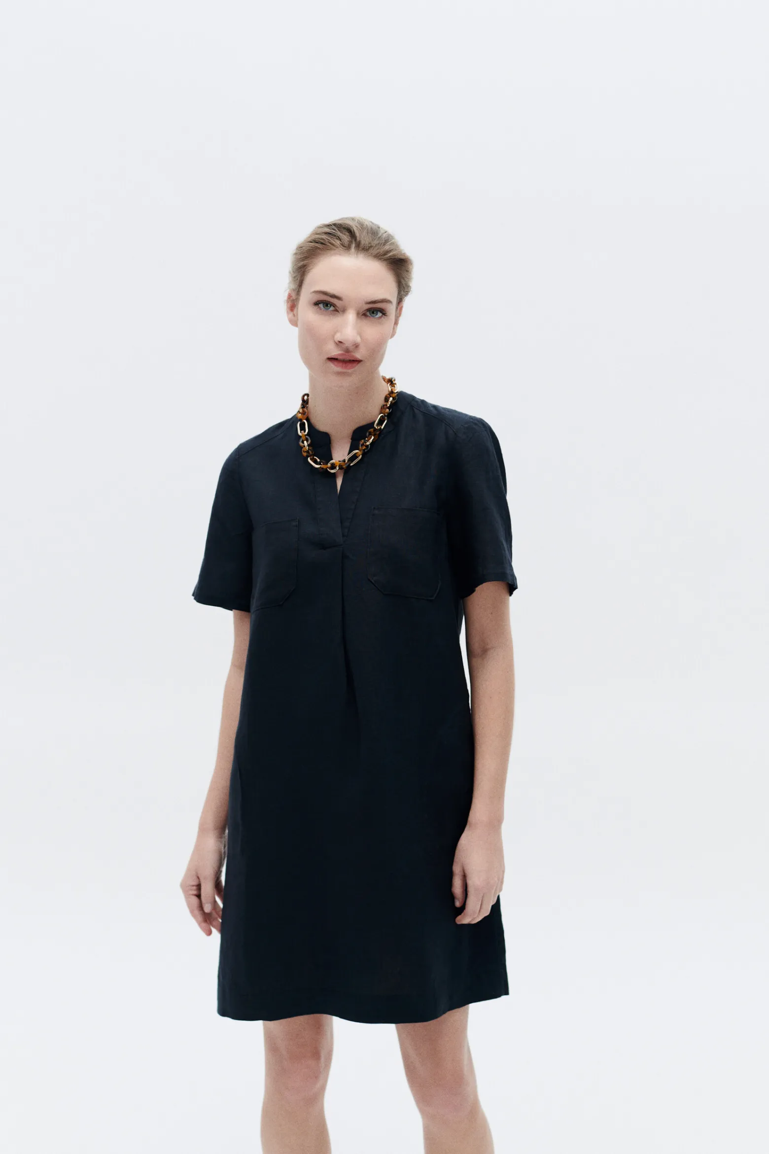 Robe Beatrice Bleu Marine Femme*CAROLL Flash Sale