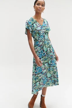 Robe Carolina Fleurie Femme*CAROLL Outlet