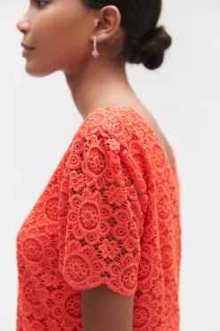Robe Lulu Rouge Femme*CAROLL Cheap