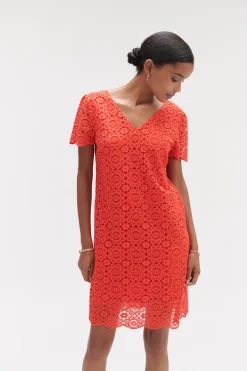 Robe Lulu Rouge Femme*CAROLL Cheap