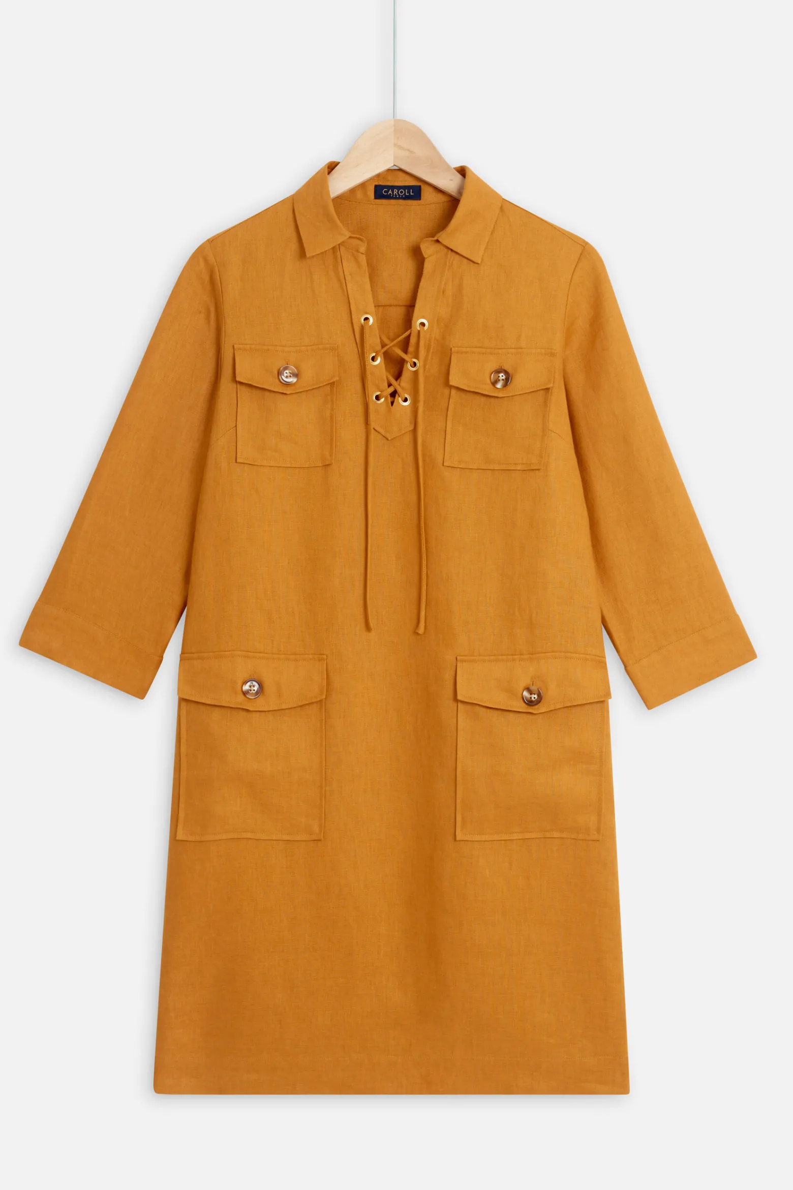 Robe Meyer 100% Lin Femme*CAROLL Hot
