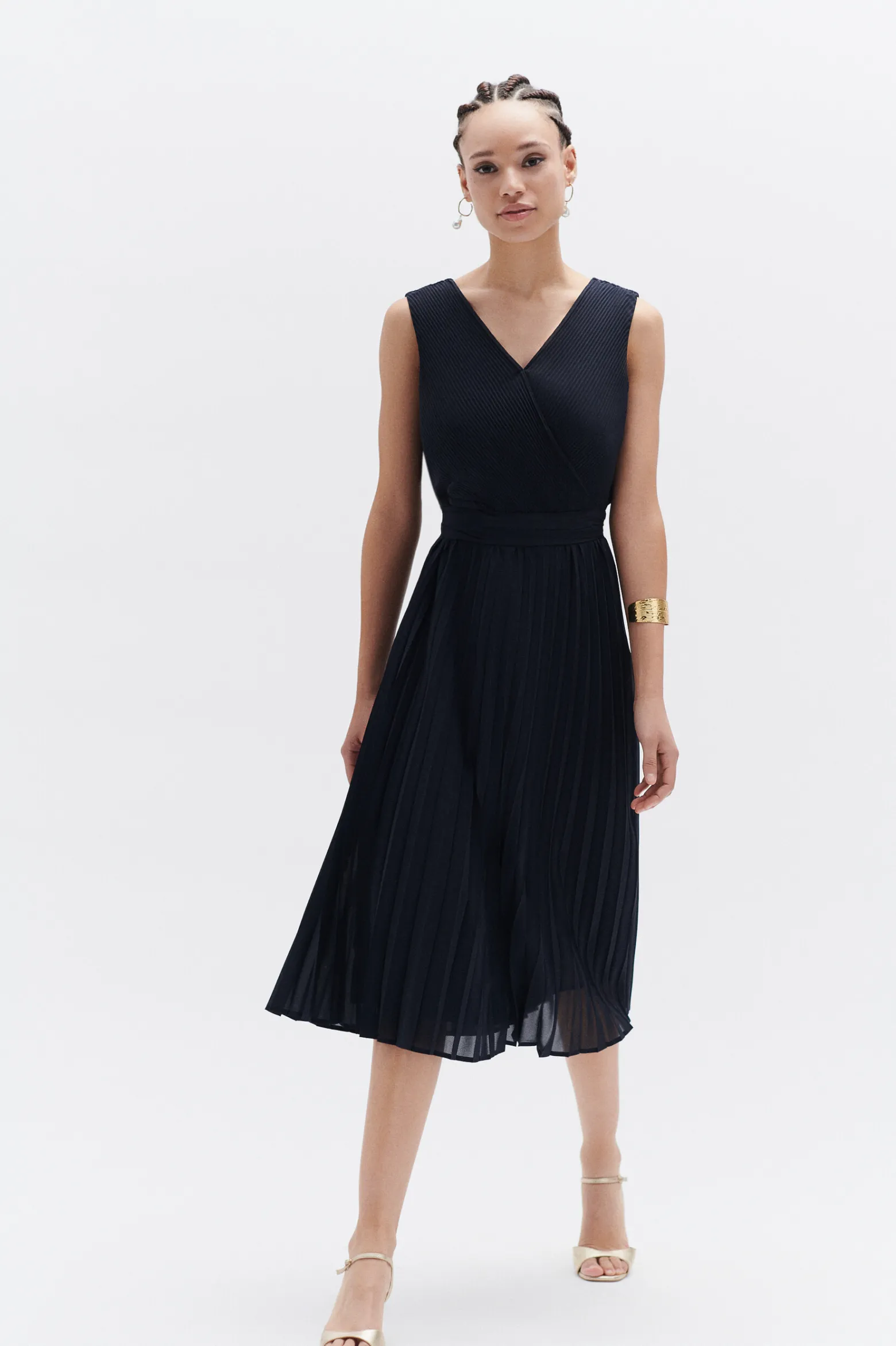 Robe Mini Bleu Marine Femme*CAROLL Sale