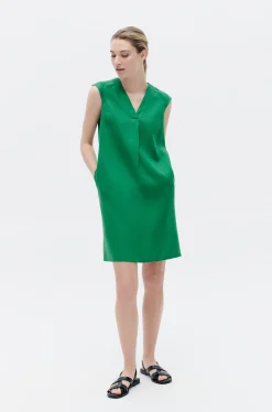 Robe Pamela 100% Lin Femme*CAROLL Cheap