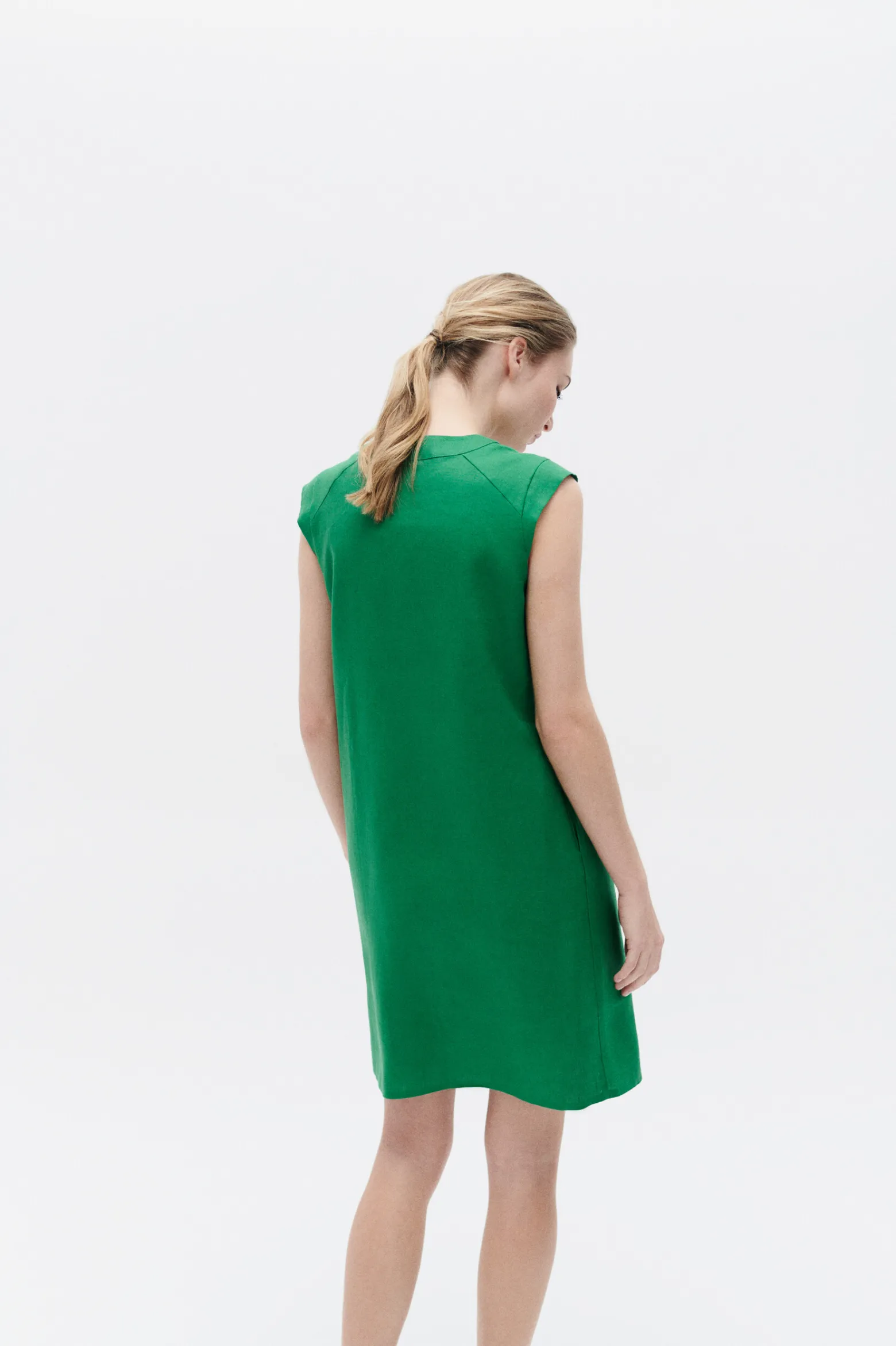 Robe Pamela 100% Lin Femme*CAROLL Cheap