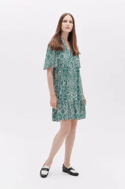 Robe Rina Bleu Turquoise Femme*CAROLL Clearance