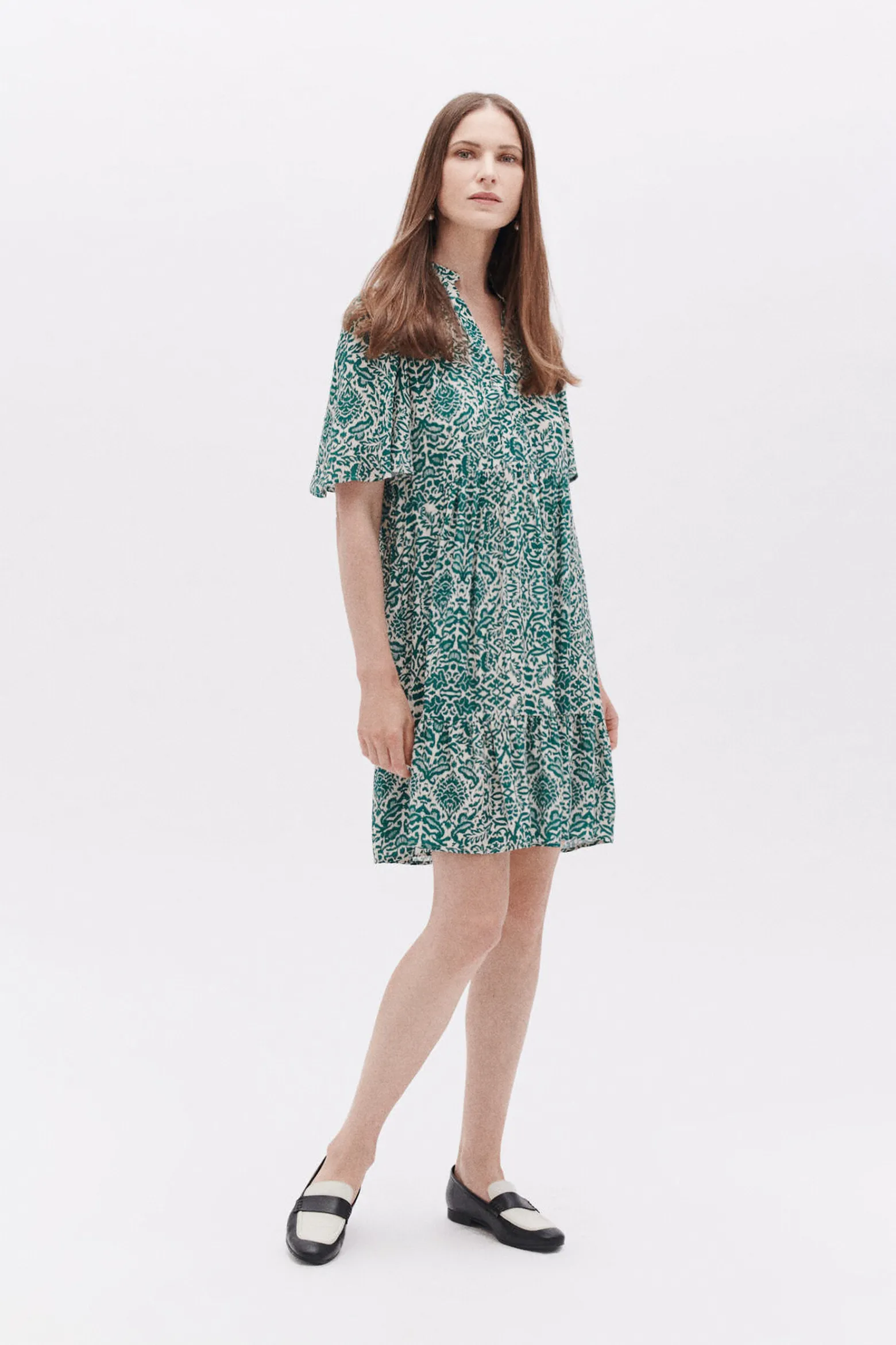 Robe Rina Bleu Turquoise Femme*CAROLL Clearance