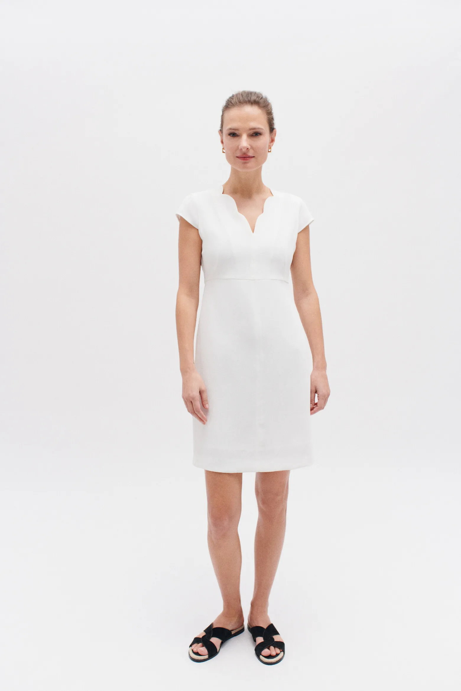 Robe Structuree Myra Ivoire Femme*CAROLL Outlet