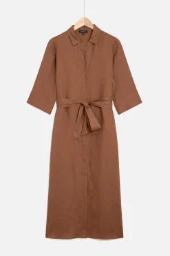 Robe Yana 100% Lin Femme*CAROLL Flash Sale