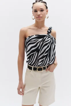Short Menphis Ecru Femme*CAROLL Hot