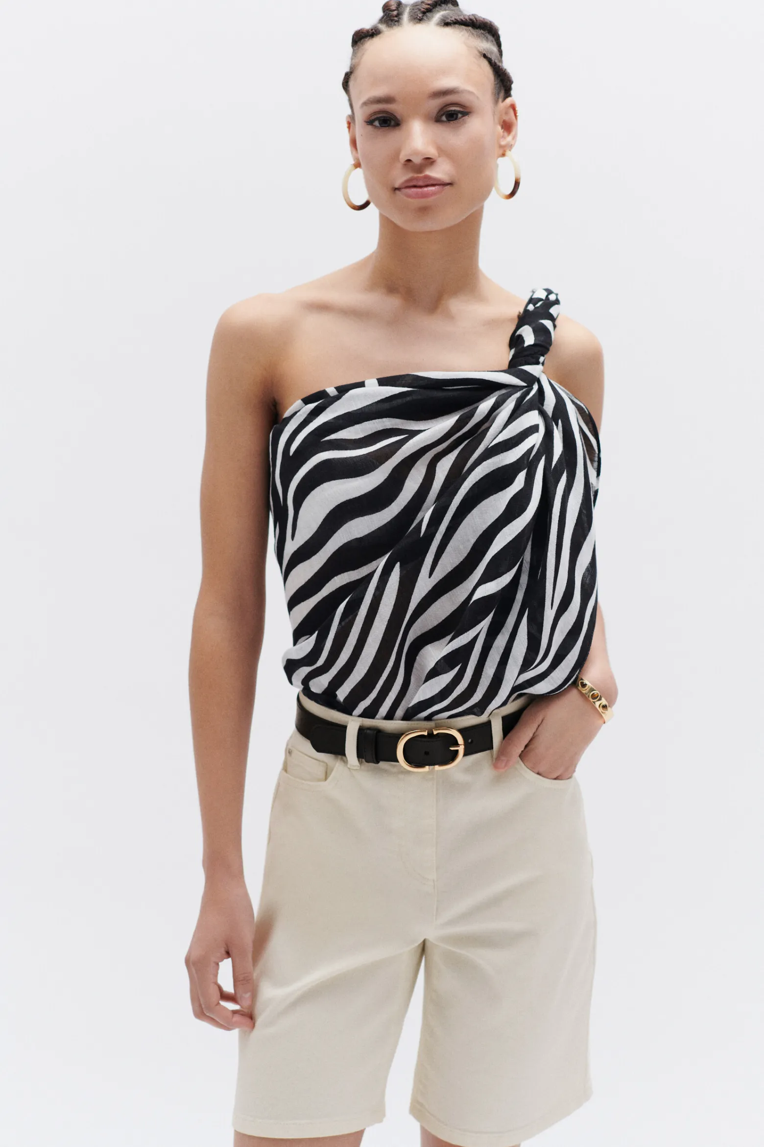 Short Menphis Ecru Femme*CAROLL Hot