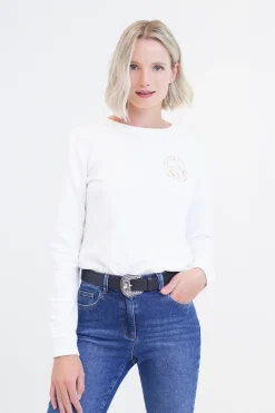 Sweat Jasmin Ivoire Femme*CAROLL Best Sale