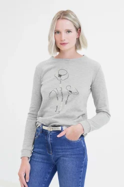 Sweat Jason Gris Femme*CAROLL Discount