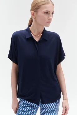 Tee-Shirt Isabella Bleu Marine Femme*CAROLL Online