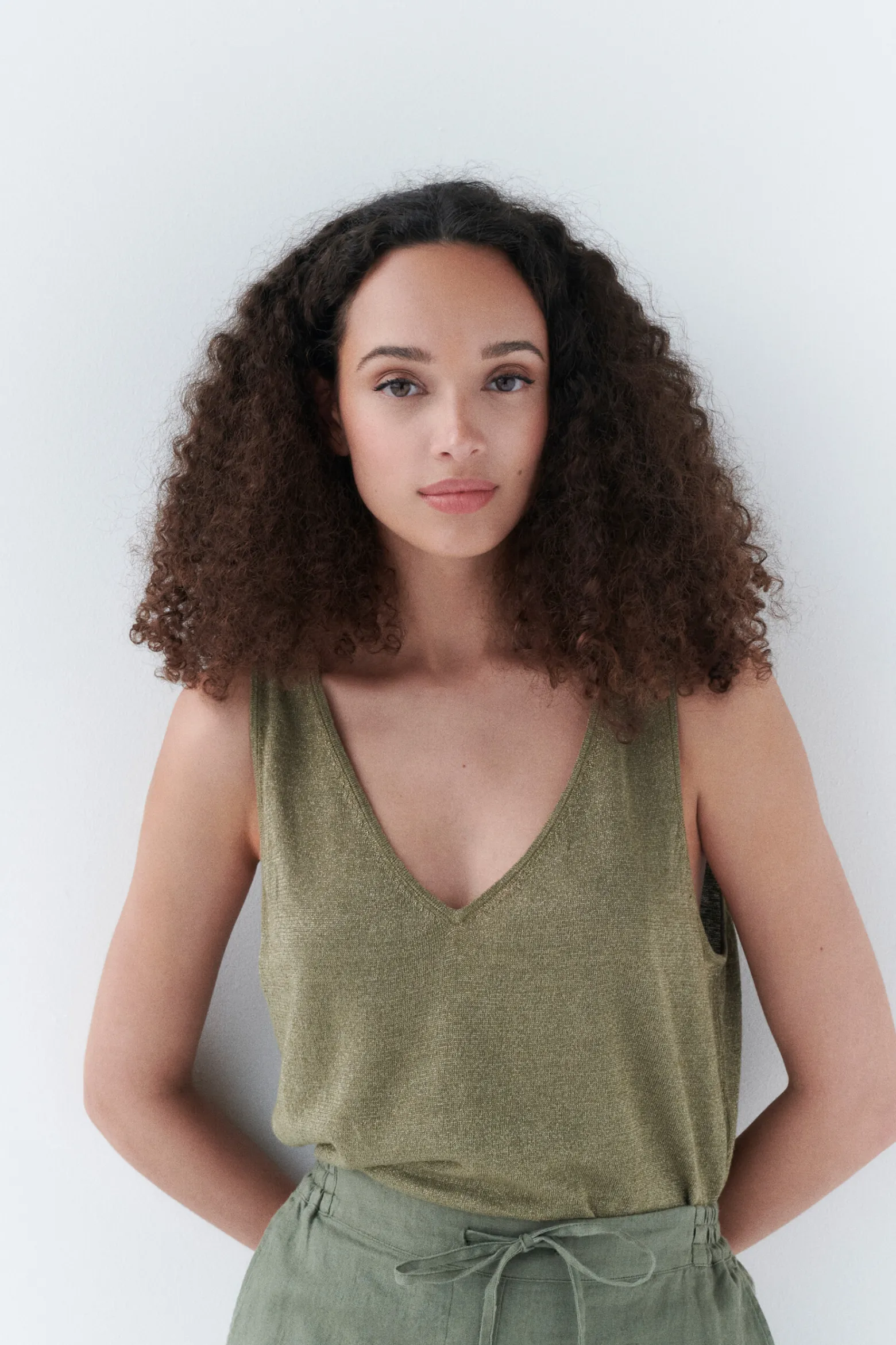 Top Nolwenn Vert Olive Femme*CAROLL Best