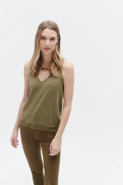 Top Nolwenn Vert Olive Femme*CAROLL Best
