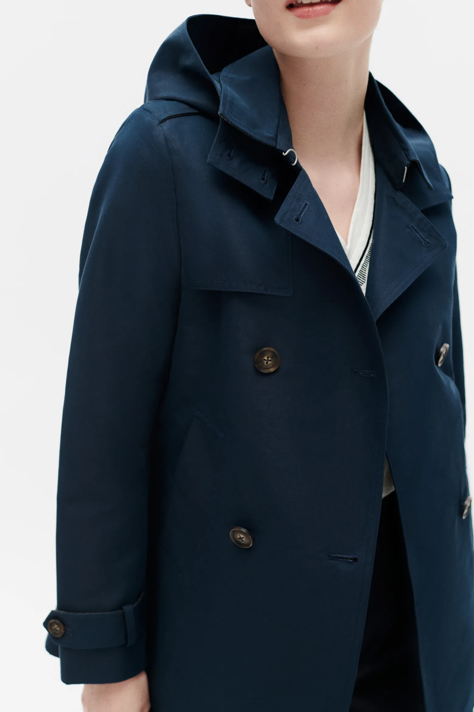 Trench Berlin B Bleu Marine Femme*CAROLL Best Sale