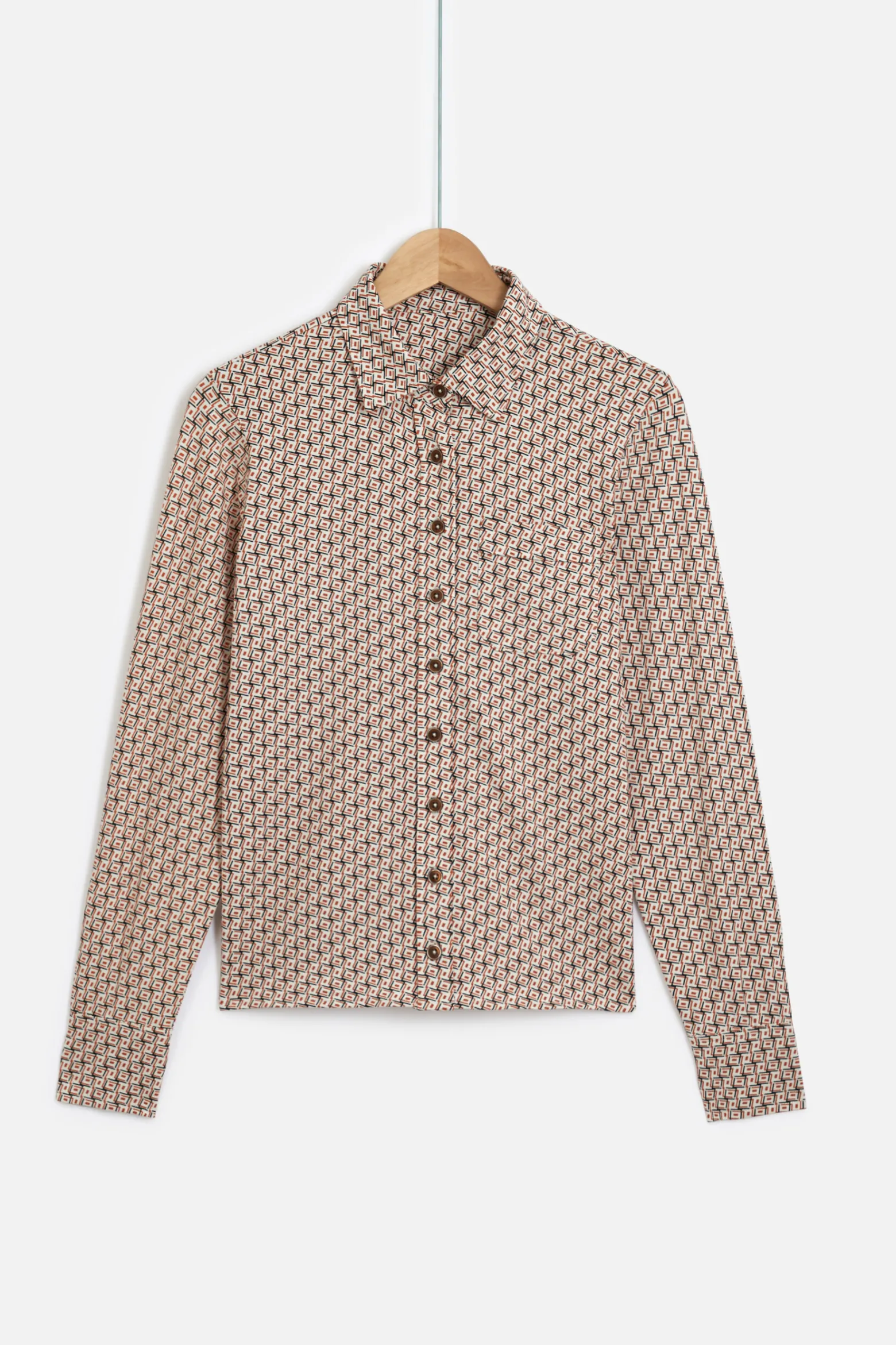 T-Shirt Alba Marron Cognac Femme*CAROLL Cheap