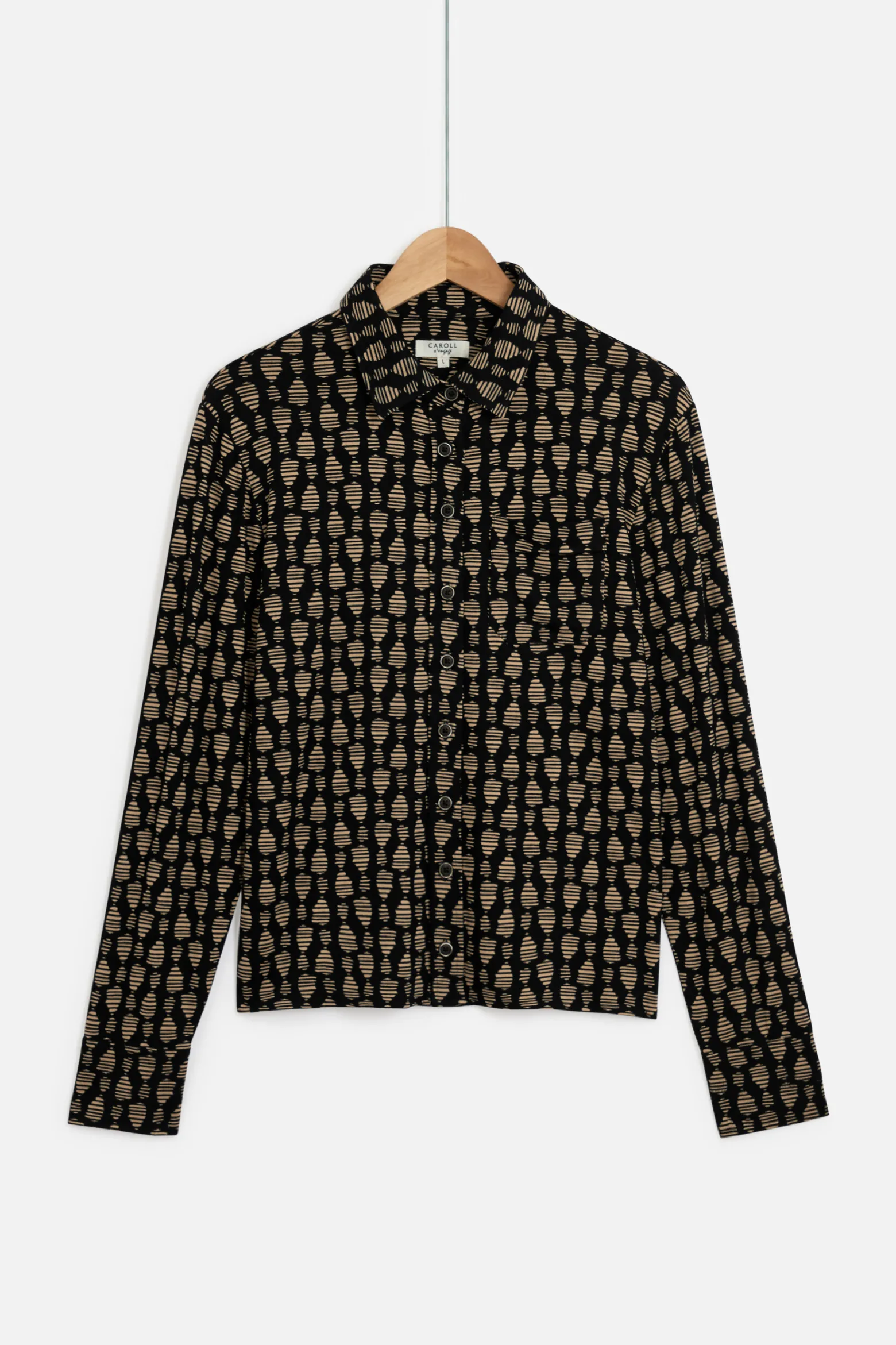T-Shirt Alba Noir Femme*CAROLL Cheap