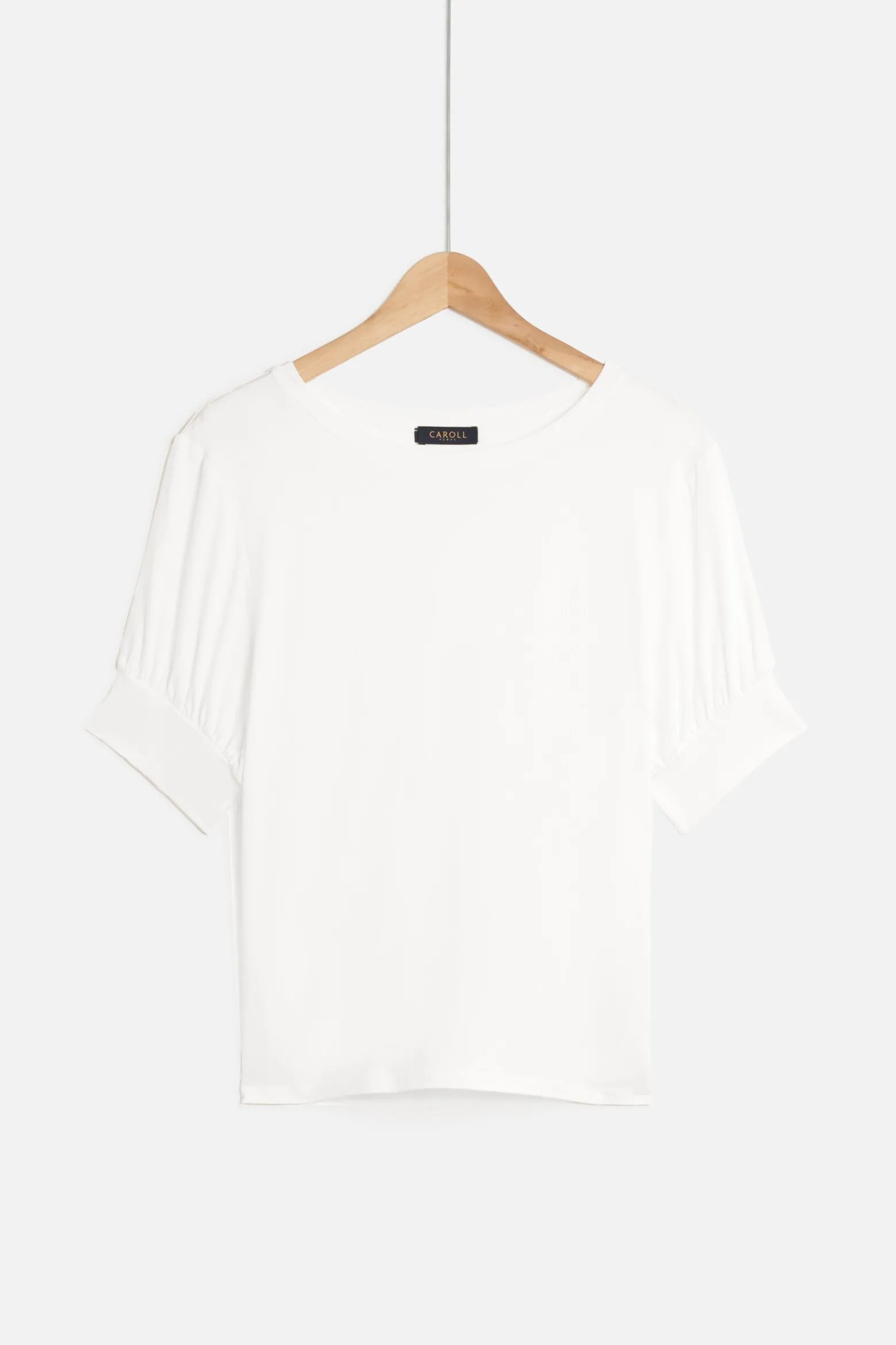 Tshirt Edda Ivoire Femme*CAROLL Best Sale