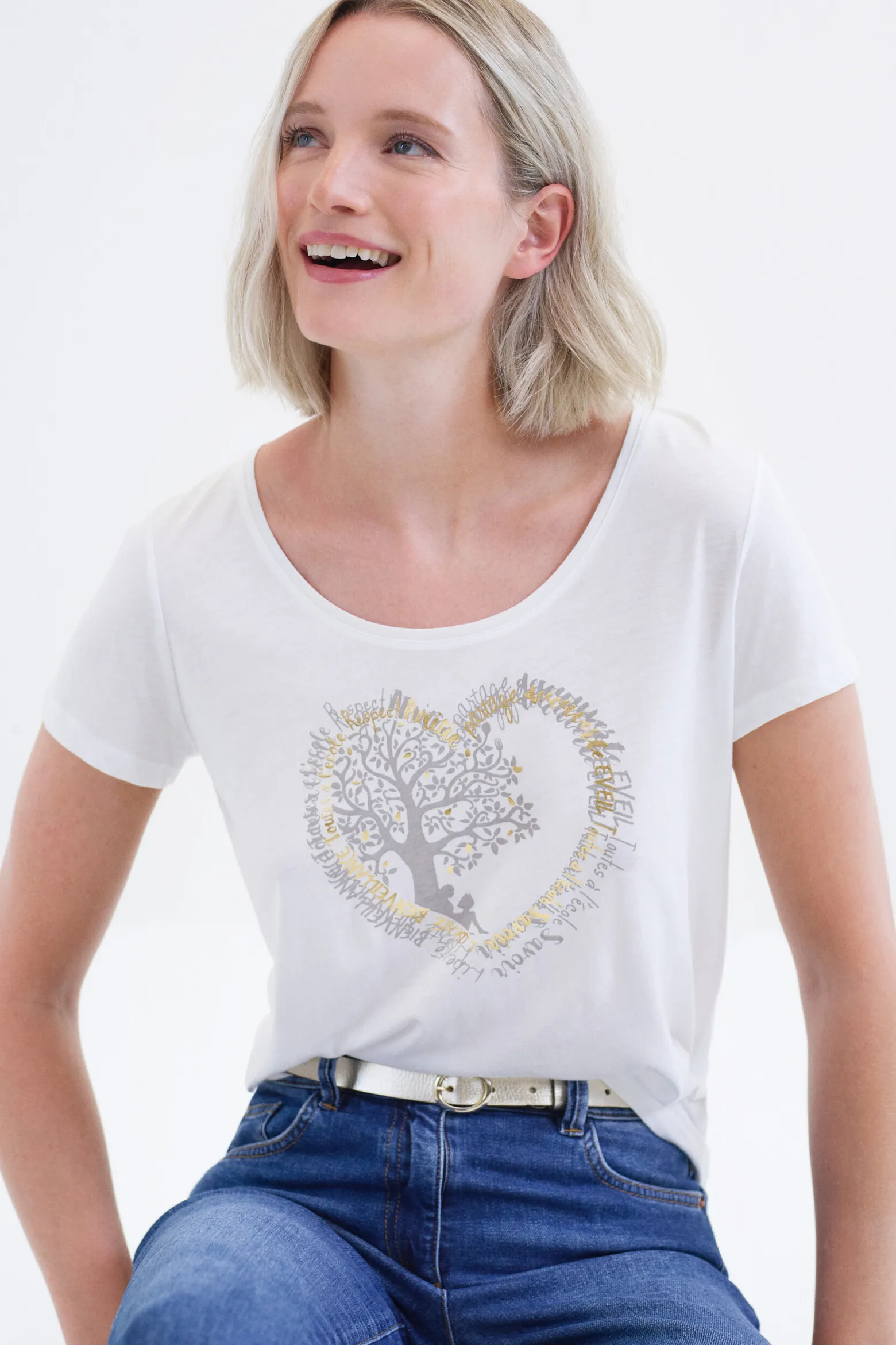 T-Shirt Janice Toutes A L'Ecole Femme*CAROLL Sale