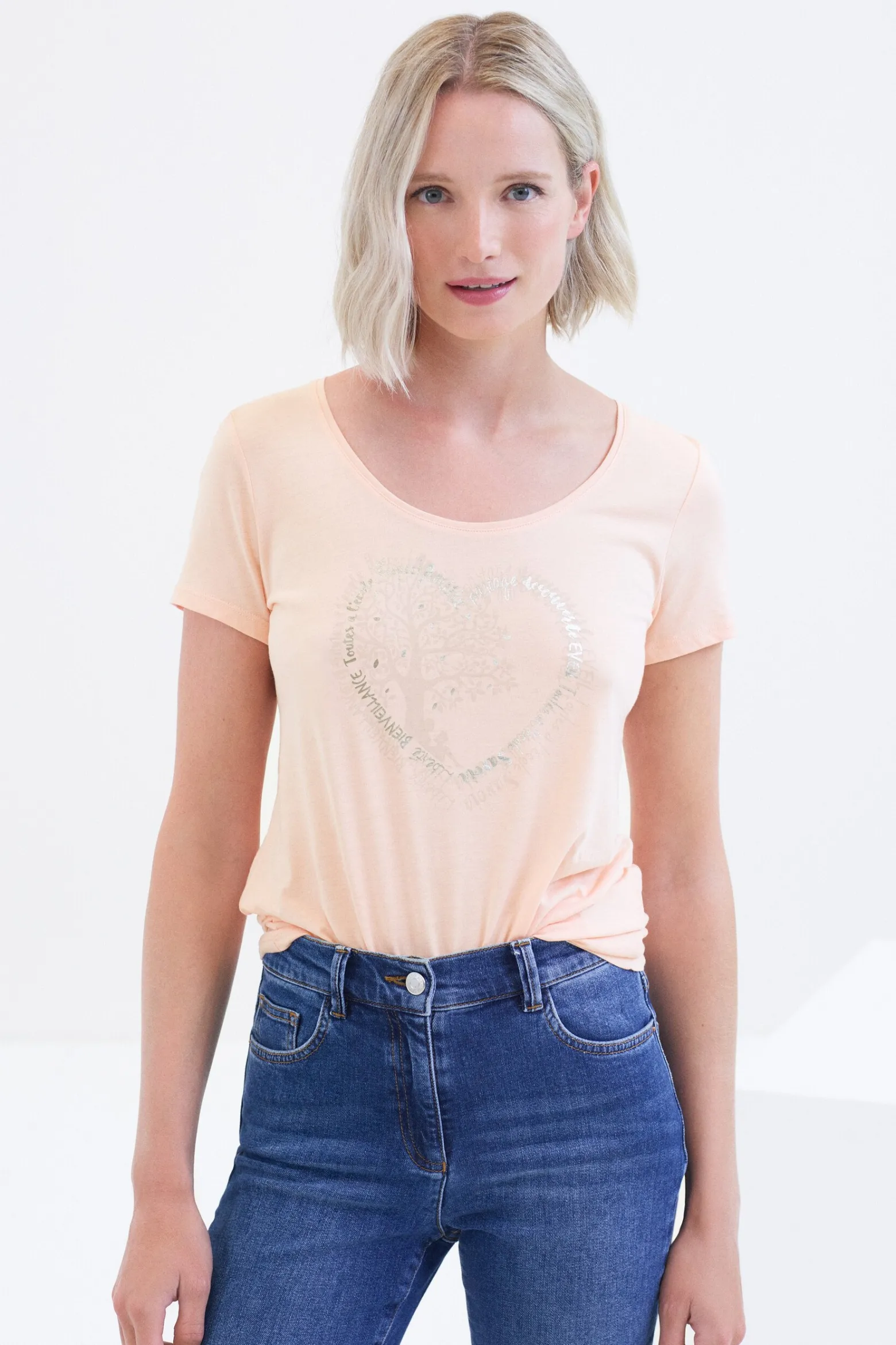 T-Shirt Janice Toutes A L'Ecole Rose Fushia Femme*CAROLL Discount