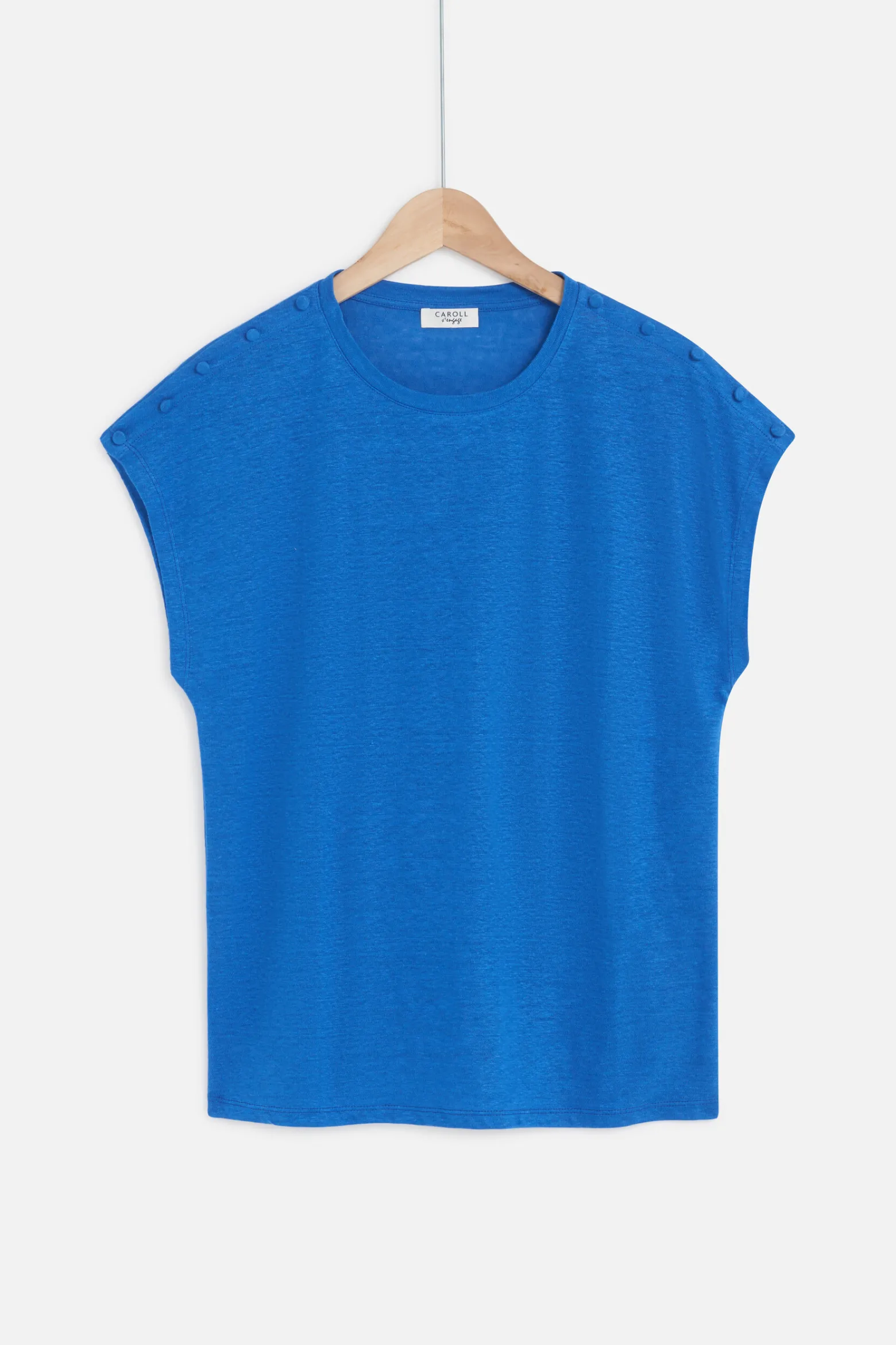 Tshirt Kate Bleu Electrique Femme*CAROLL Discount