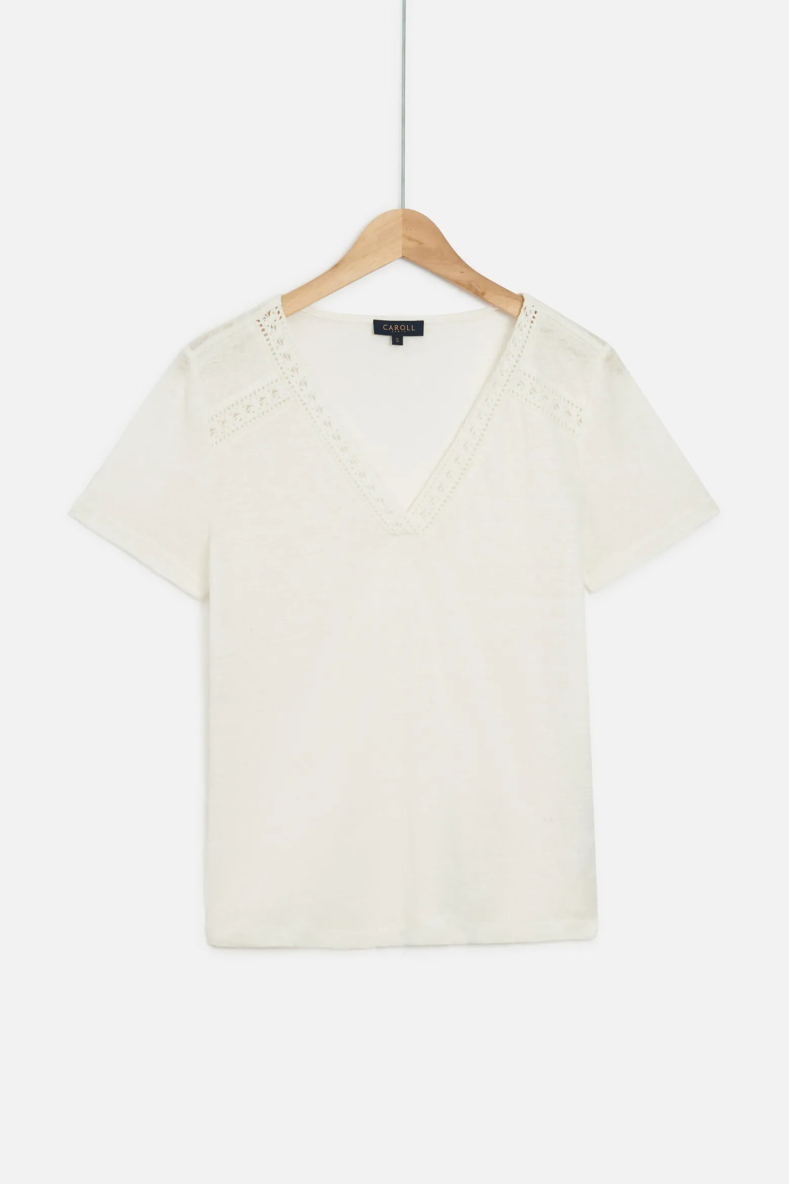 T-Shirt Lolita 100% Lin Femme*CAROLL Sale