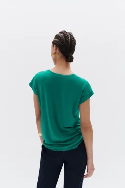 Tshirt Mariane Vert Emeraude Femme*CAROLL Online