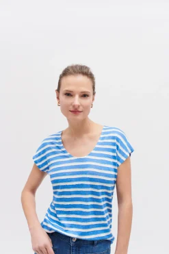 T-Shirt Murina 100% Lin Femme*CAROLL Shop