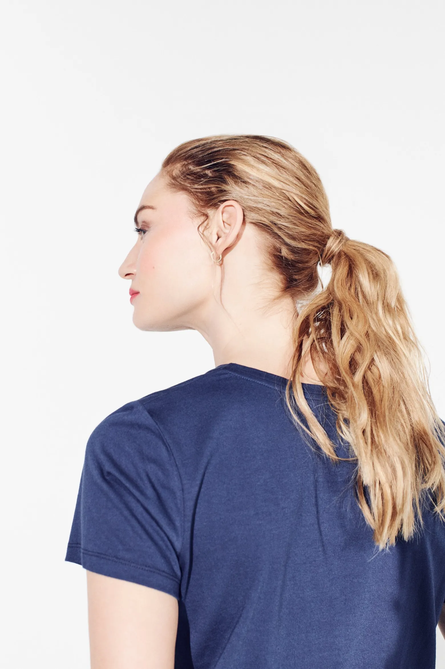 T-Shirt Nessa Bleu Marine Femme*CAROLL Flash Sale