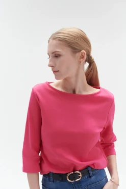 T-Shirt Olympe Rose Fushia Femme*CAROLL Flash Sale