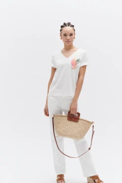 Tshirt Rose Femme*CAROLL Fashion